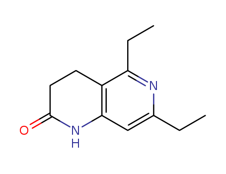 1,6-Naphthyridin-2(1H)-one, 5,7-diethyl-3,4-dihydro-(146720-24-3)