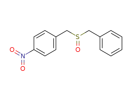 Molecular Structure of 73318-12-4 (1-[(benzylsulfinyl)methyl]-4-nitrobenzene)