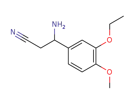 벤젠프로판니트릴, ba-아미노-3-에톡시-4-메톡시-(9CI)