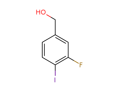 3-fluoro-4-iodobenzyl alcohol cas no. 1261615-96-6 98%