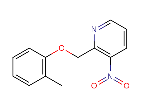 2-(2-methylphenoxymethyl)-3-nitropyridine