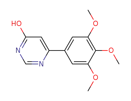 4-hydroxy-6-(3,4,5-trimethoxyphenyl)-pyrimidine