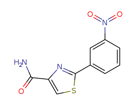 4-Thiazolecarboxamide, 2-(3-nitrophenyl)-