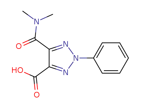 5-(N,N-dimethylcarbamoyl)-2-phenyl-2H-1,2,3-triazole-4-carboxylic acid