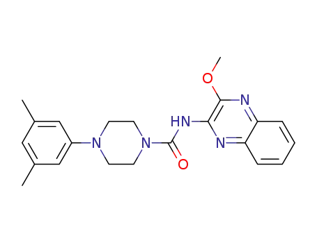 1-[(2-Methoxyquinoxalin-3-yl)aminocarbonyl]-4-(3,5-dimethylphenyl)-piperazine