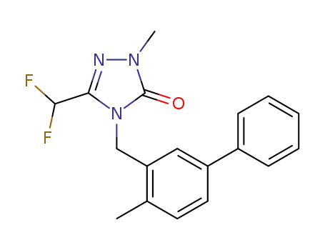 5-difluoromethyl-2-methyl-4-(2-methyl-5-phenylbenzyl)-2,4-dihydro-3H-1,2,4-triazol-3-one