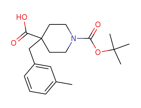1-BOC-4-[(3-METHYLPHENYL)METHYL]-4-PIPERIDINECARBOXYLIC ACID