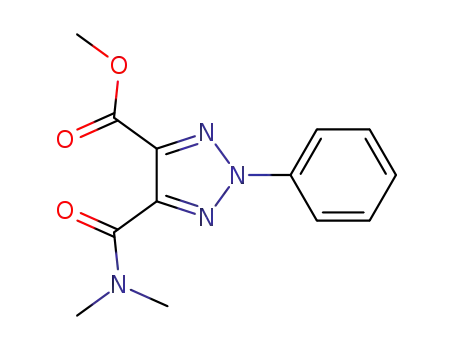 methyl 5-(N,N-dimethylcarbamoyl)-2-phenyl-2H-1,2,3-triazole-4-carboxylate