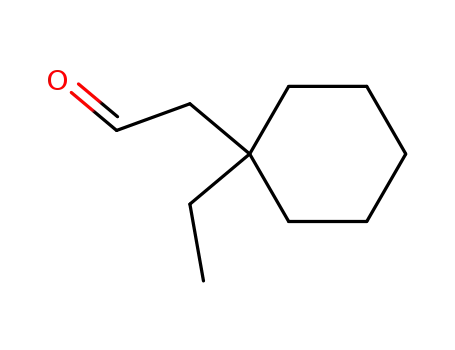 Cyclohexaneacetaldehyde, 1-ethyl- (9CI)