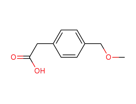 Molecular Structure of 343880-24-0 ((4-METHOXYMETHYLPHENYL)ACETIC ACID)