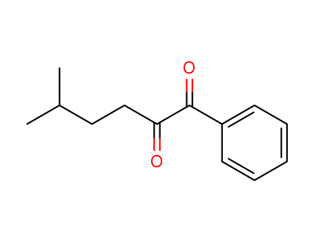 Molecular Structure of 103661-96-7 (1,2-Hexanedione, 5-methyl-1-phenyl-)