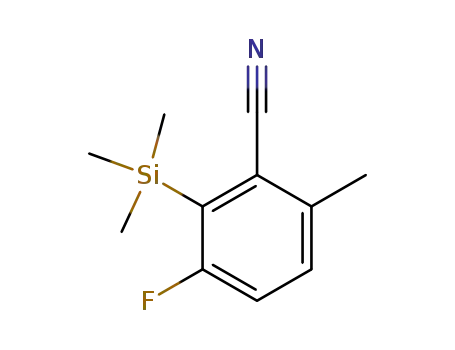 3-Fluoro-6-methyl-2-trimethylsilylbenzonitrile