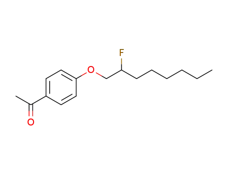 Ethanone, 1-[4-[(2-fluorooctyl)oxy]phenyl]-