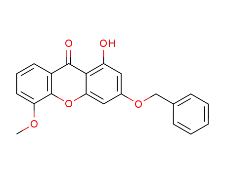 3-benzyloxy-1-hydroxy-5-methoxy-9H-xanthen-9-one