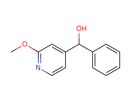 Molecular Structure of 332133-58-1 (4-(α-hydroxybenzyl)-2-methoxypyridine)