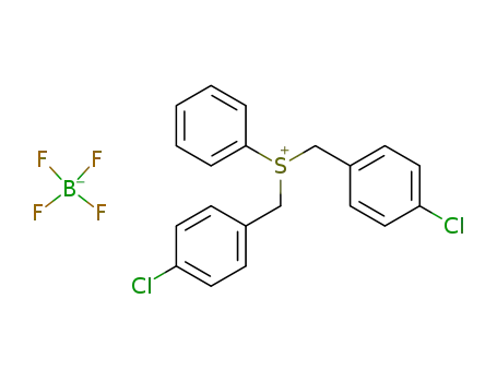 di(4-chlorobenzyl)phenylsulfonium tetrafluoroborate