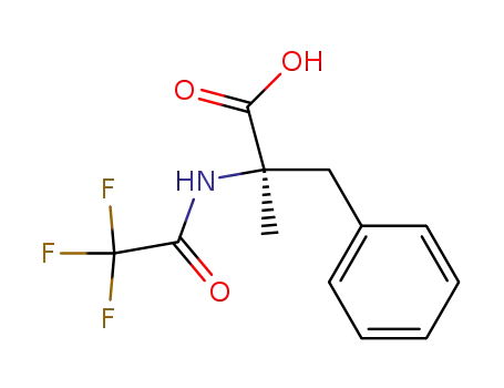 N-trifluoroacetyl-alpha-methyl-d,l-phenylalanine