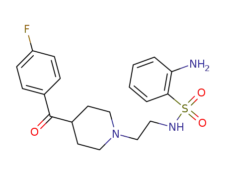 1-[2-(2-aminobenzenesulfonyl)aminoethyl]-4-(4-fluorobenzoyl)piperidine