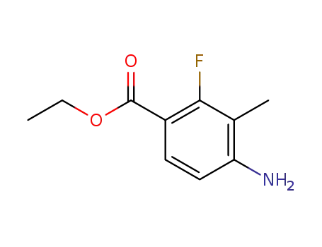 벤조산, 4-아미노-2-플루오로-3-메틸-, 에틸 에스테르(9CI)