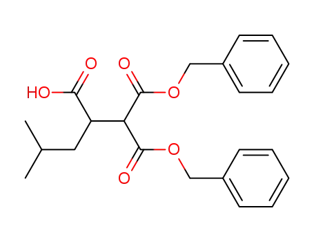 1,1,2-Pentanetricarboxylic acid, 4-methyl-, 1,1-bis(phenylmethyl) ester (9CI)