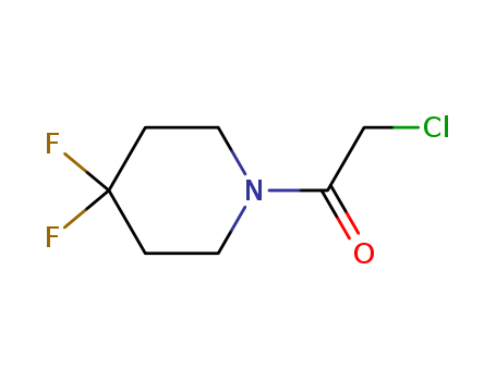 Piperidine, 1-(chloroacetyl)-4,4-difluoro- (9CI)