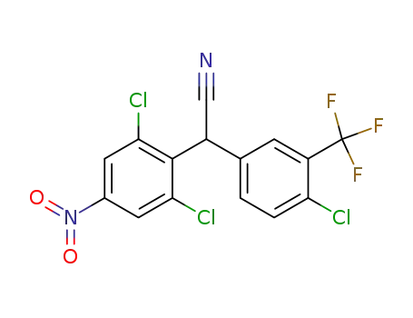 (+/-)-2,6-dichloro-α-[4-chloro-3-(trifluoromethyl)phenyl]-4-nitrobenzene-acetonitrile