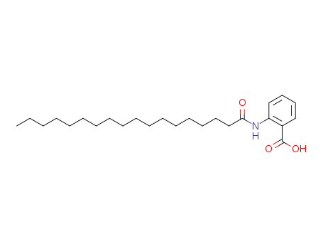 Molecular Structure of 19165-27-6 (Benzoic acid, 2-[(1-oxooctadecyl)amino]-)