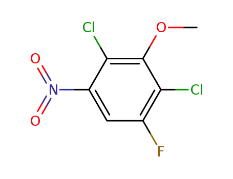 2,4-dichloro-5-fluoro-3-methoxylnitrobenzene