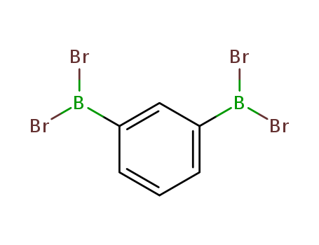 Molecular Structure of 107134-82-7 (Borane, 1,3-phenylenebis[dibromo-)