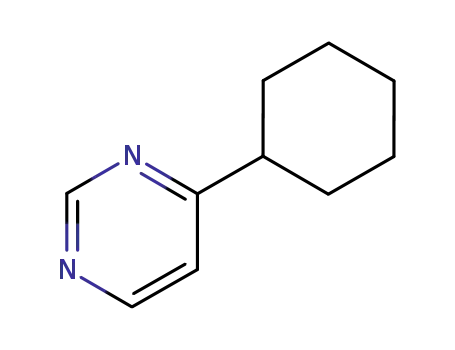 Pyrimidine, 4-cyclohexyl-