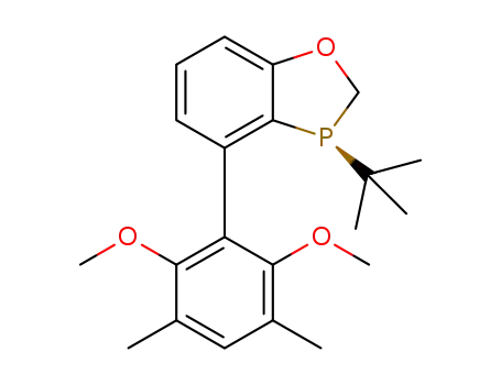 Molecular Structure of 2414245-22-8 ((S)-3-(tert-butyl)-4-(2,6-dimethoxy-3,5-dimethylphenyl)-2,3-dihydrobenzo[d][1,3]oxaphosphole)