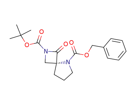 5-benzyl 2-tert-butyl (4R)-1-oxo-2,5-diazaspiro[3.4]octane-2,5-dicarboxylate