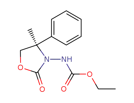 (-)-3-ethoxycarbonylamino-4-methyl-4-phenyl-oxazolidin-2-one