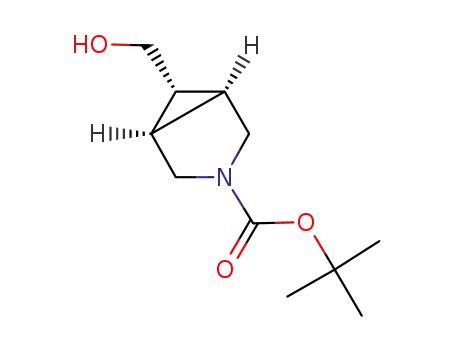 Molecular Structure of 419572-18-2 (exo-3-Boc-3-azabicyclo[3.1.0]hexane-6-methanol)
