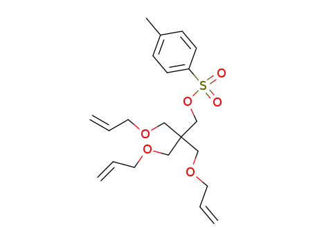 Molecular Structure of 879015-64-2 (1-Propanol, 3-(2-propenyloxy)-2,2-bis[(2-propenyloxy)methyl]-,
4-methylbenzenesulfonate)