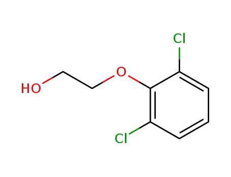 Molecular Structure of 42001-44-5 (2-(2,6-dichlorophenoxy)ethanol)