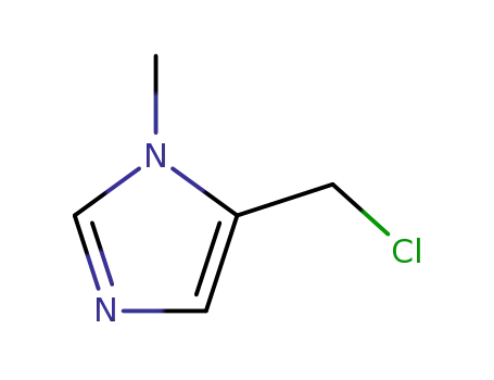 Molecular Structure of 89180-90-5 (5-(CHLOROMETHYL)-1-METHYL-1H-IMIDAZOLE)