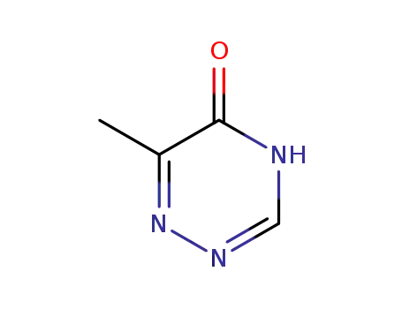 Molecular Structure of 16120-00-6 (6-Methyl-1,2,4-triazin-5-ol)