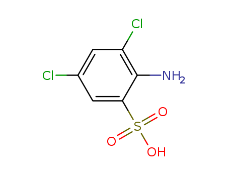 Benzenesulfonicacid, 2-amino-3,5-dichloro-(6406-21-9)