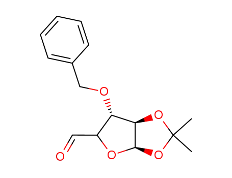 3-O-benzyl-1,2-isopropylidene-α-D-xylopentodialdo-1,4-furanose