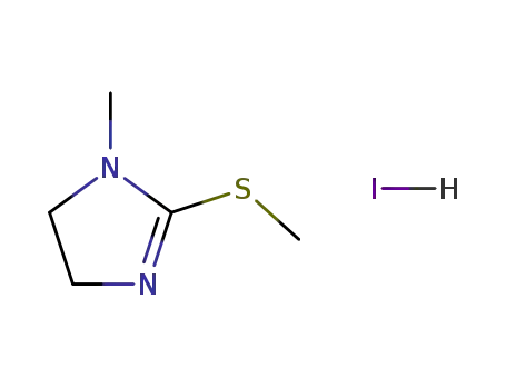 1-Methyl-2-(methylthio)-4,5-dihydro-1H-imidazole hydroiodide