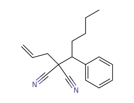 Propanedinitrile, (1-phenylpentyl)-2-propenyl-