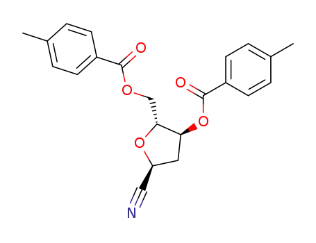2-deoxy-3,5-di-O-p-toluoyl-α-D-erythropentofuranosyl 1-cyanide