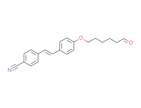 4-{2-[4-(6-oxo-hexyloxy)-phenyl]-vinyl}-benzonitrile