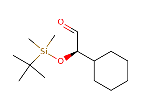 (R)-2-(tert-butyldimethylsilyloxy)-2-cyclohexylacetaldehyde