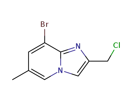 8- 브로 모 -2- (클로로 에틸) -6- 메틸 리미 다조 [1,2-A] 피리딘