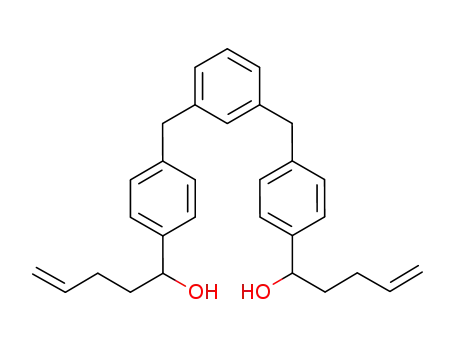 Benzenemethanol,
4,4'-[1,3-phenylenebis(methylene)]bis[a-3-buten-1-yl-