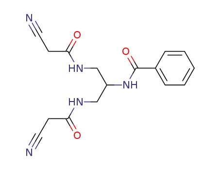 N-{2-(2-cyanoacetylamino)-1-[1-(2-cyanoacetylamino)methyl]ethyl}benzamide