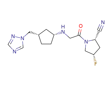 Molecular Structure of 868771-57-7 (Melogliptin)