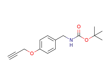 CarbaMic acid, N-[[4-(2-propyn-1-yloxy)phenyl]Methyl]-, 1,1-diMethylethyl ester